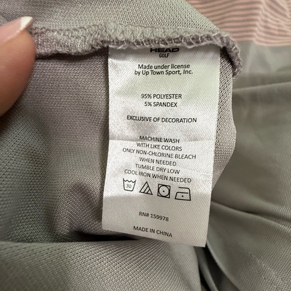 Head Men's Polo Shirt - Pink and Gray - Picture 10 of 10